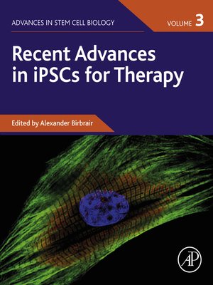 cover image of Recent Advances in iPSCs for Therapy